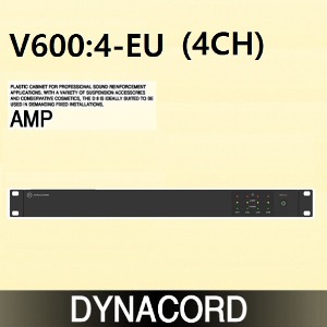 다이나코드 4채널 앰프 V600:4-EU